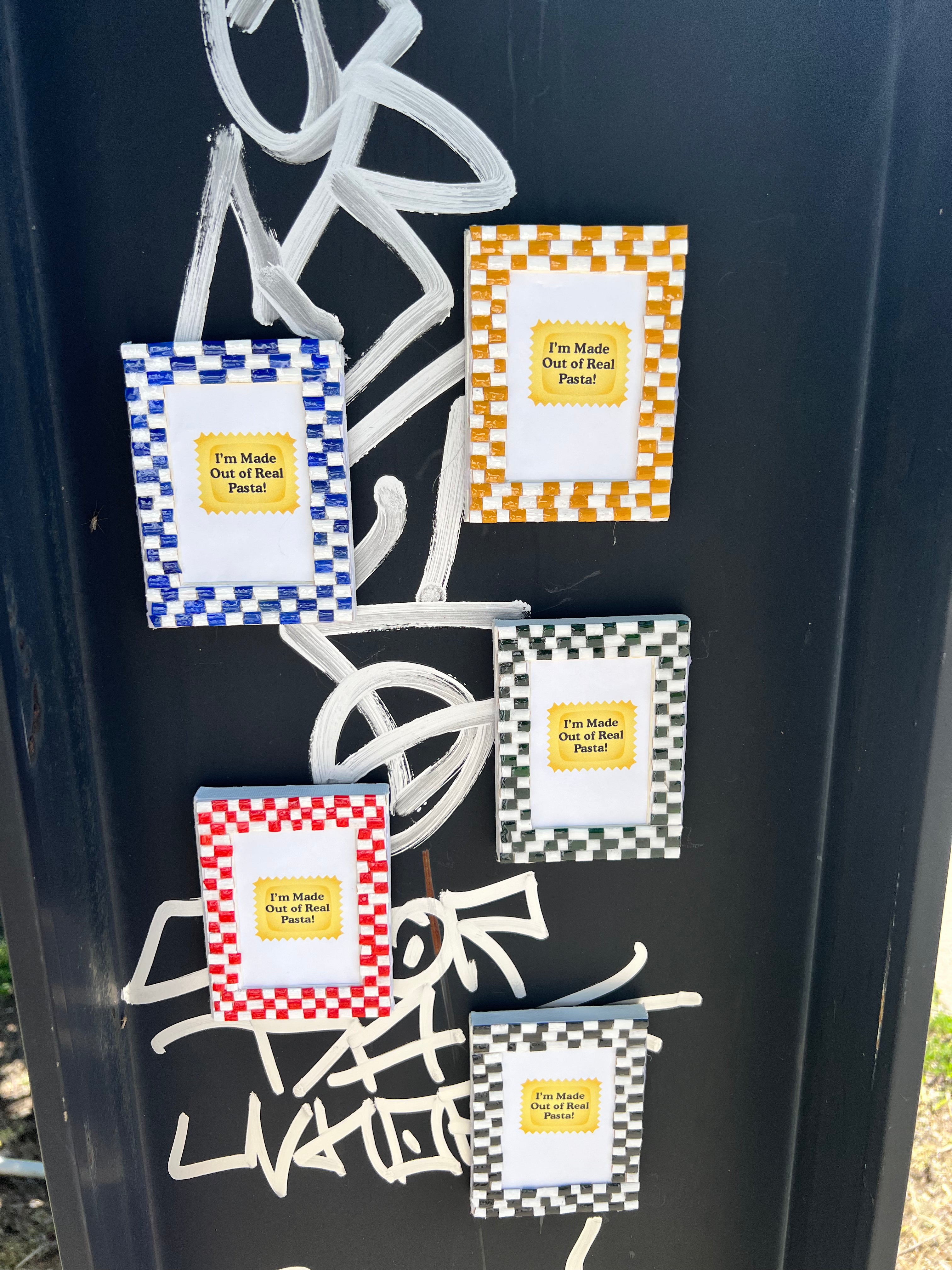 Checkered Photo Frame
