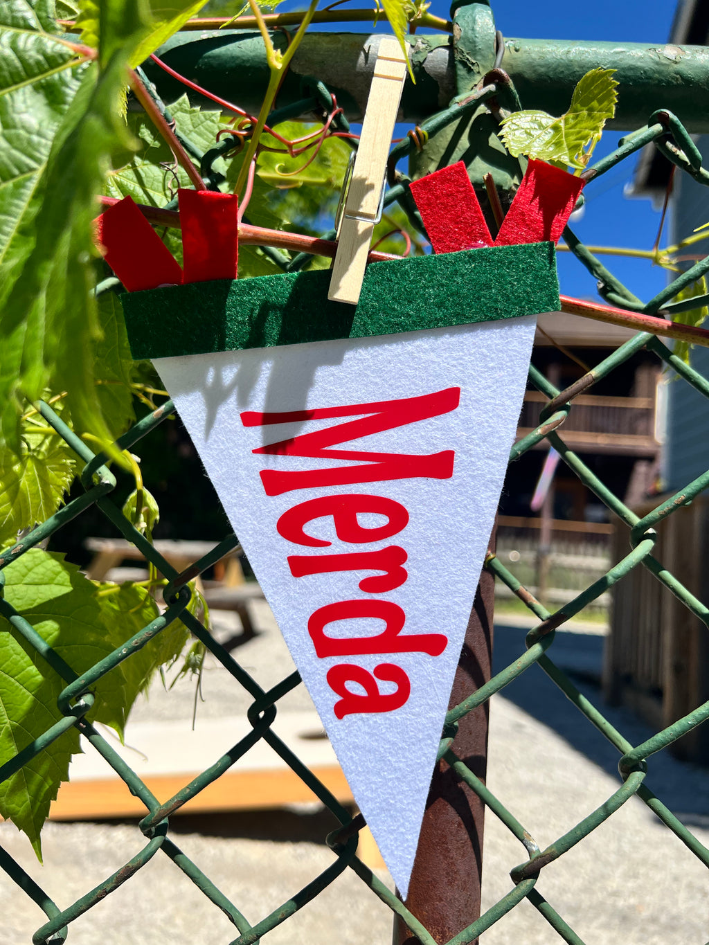 Italian Slang Pennant Flags