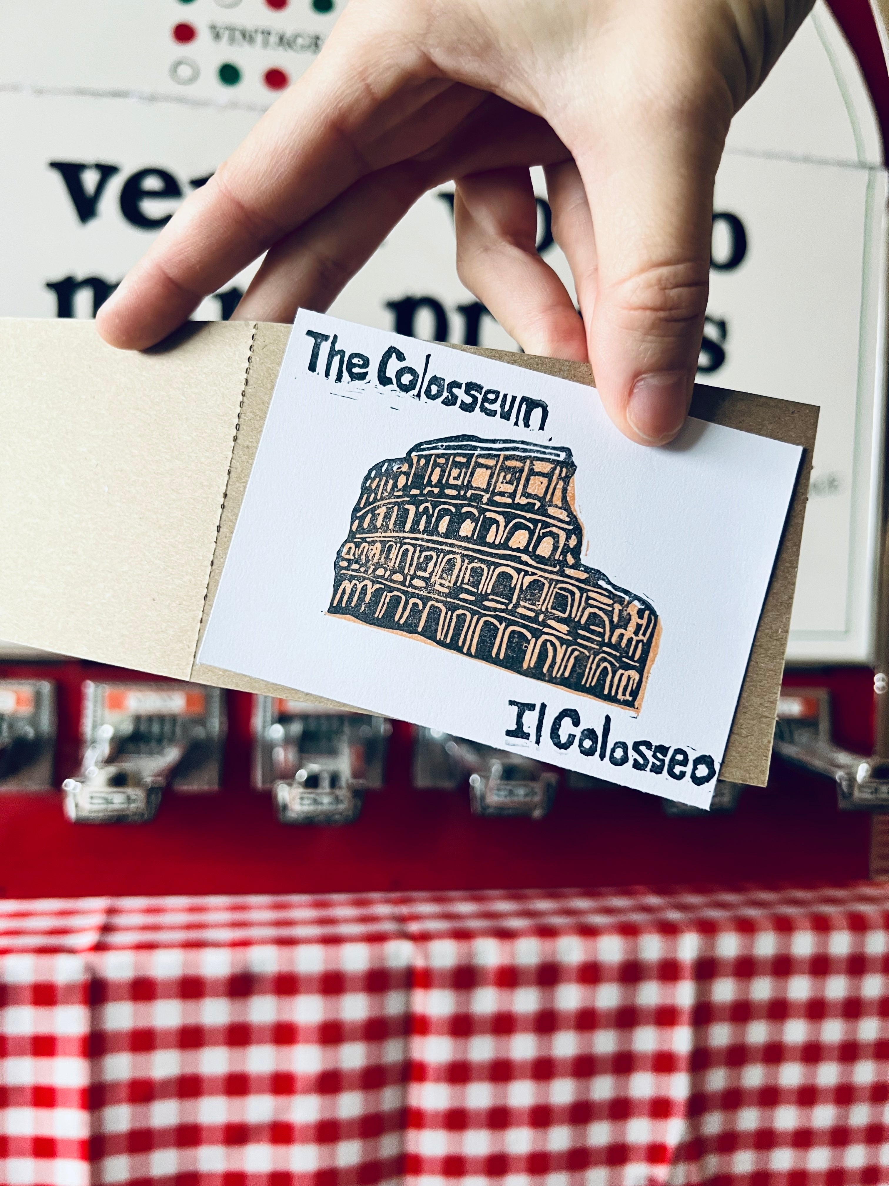 Rome Italy Mini Print Set