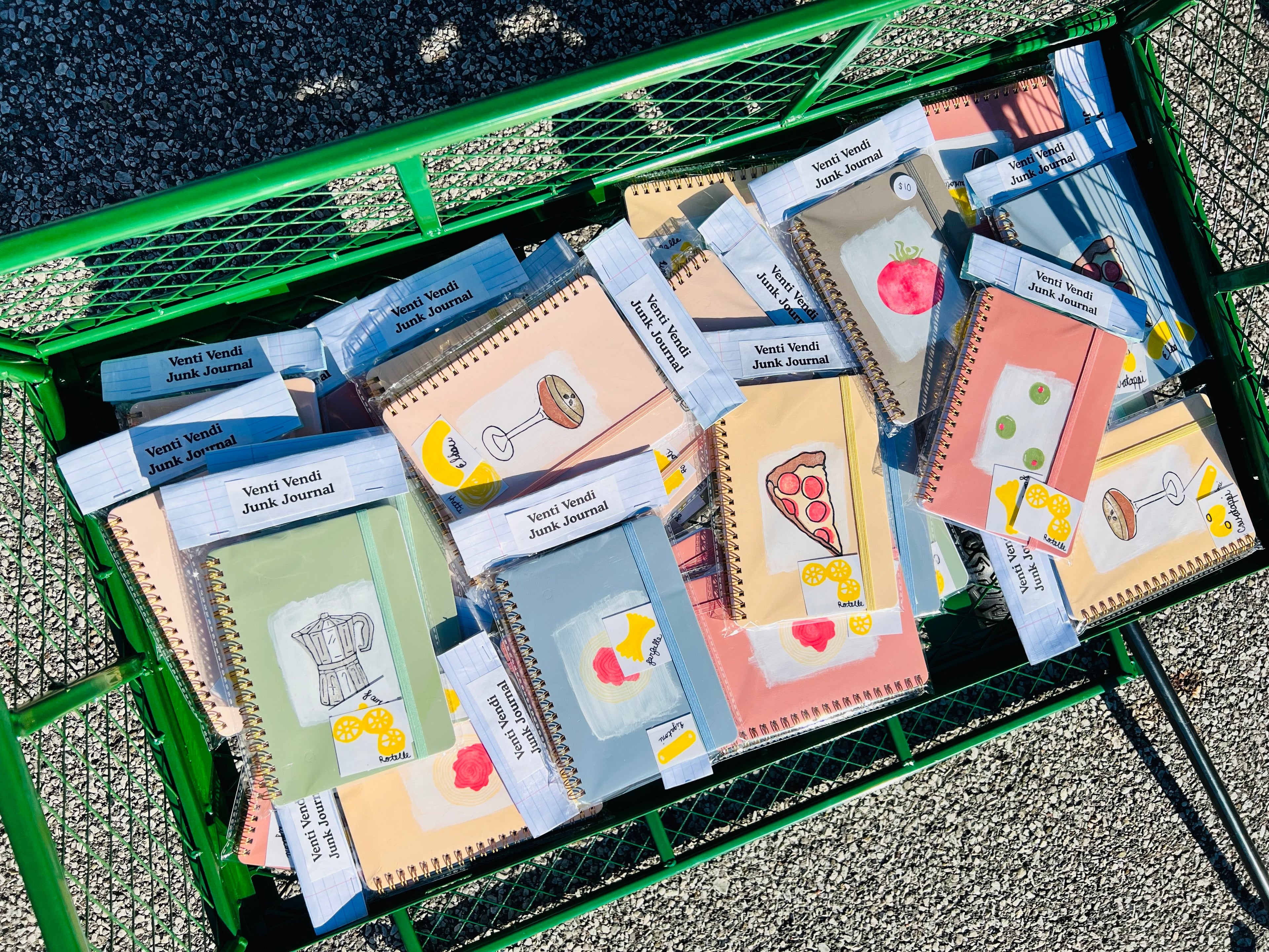 Junk Journals + Mystery Stickers
