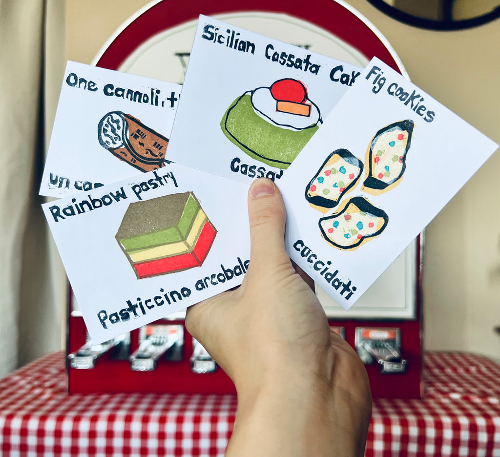 Sicily Italy Mini Print Set